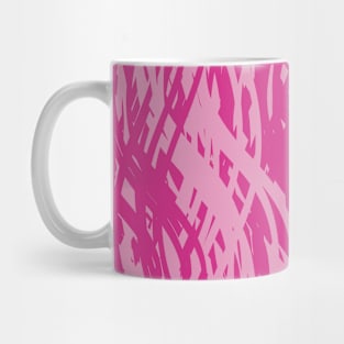 PINK ABSTRACT NETWOK CABLES Mug